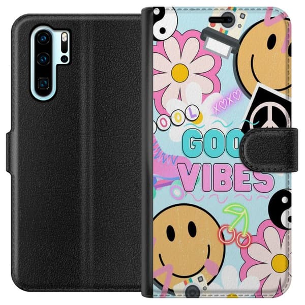 Kompatibelt Lommeboketui til Huawei P30 Pro Gode Vibber