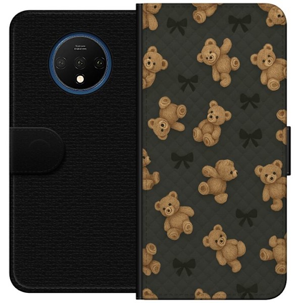 OnePlus 7T Tegnebogsetui Teddy Knus