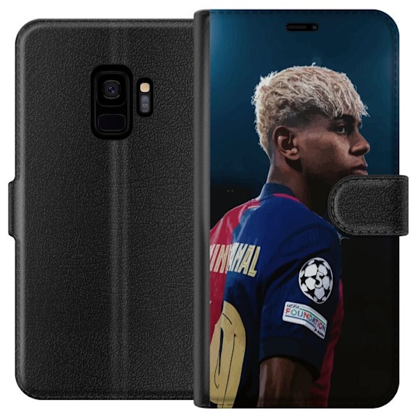 Samsung Galaxy S9 Tegnebogsetui Lamine Yamal - Barcelonas Wund