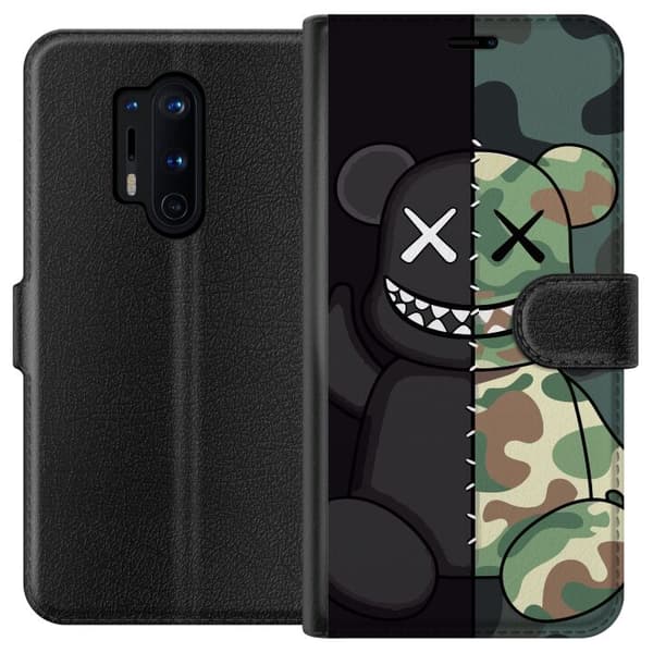 Kompatibelt Plånboksfodral till OnePlus 8 Pro Army