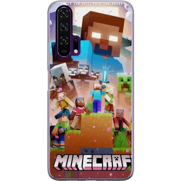 Honor 20 Pro  Läpinäkyvä kuori Minecraft