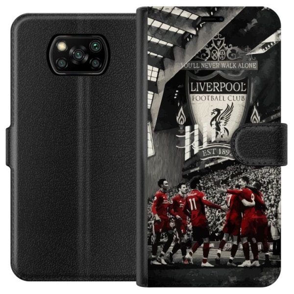 Xiaomi Poco X3 NFC Lompakkokotelo Liverpool
