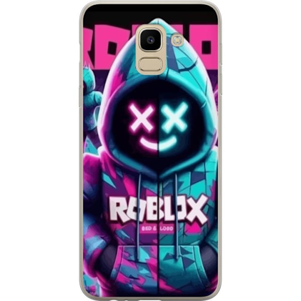 Samsung Galaxy J6 Gennemsigtig cover Roblox