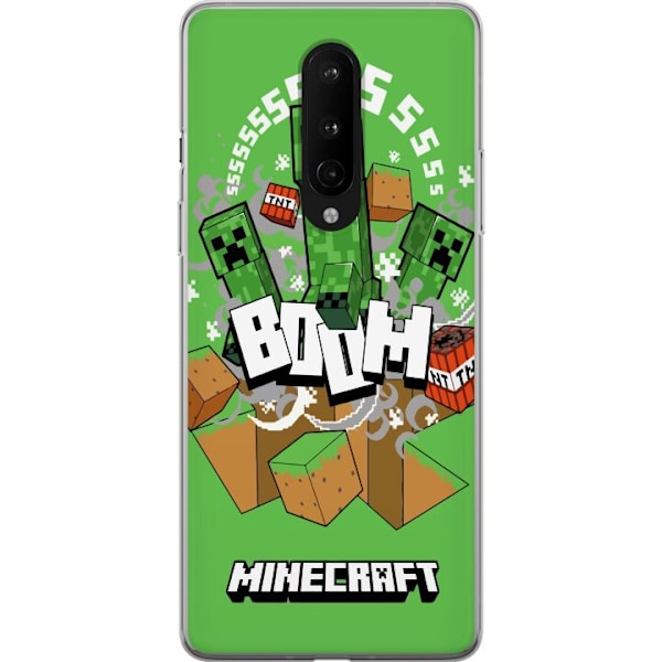 OnePlus 8 Genomskinligt Skal Minecraft Boom