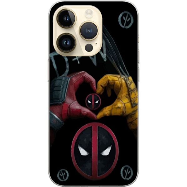 Apple iPhone 15 Pro Gennemsigtig cover Deadpool & Wolverine K