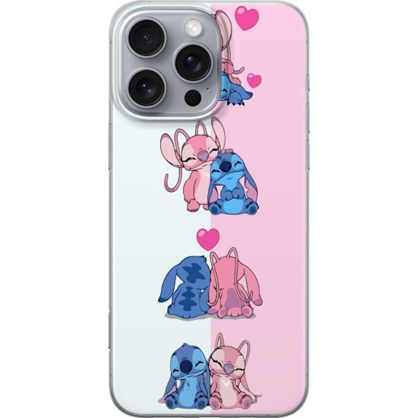 Apple iPhone 16 Pro Max Läpinäkyvä kuori Lilo & Stitch