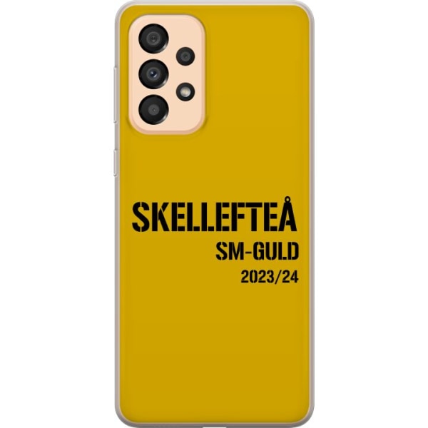 Samsung Galaxy A33 5G Gennemsigtig cover Skellefteå SM GULD