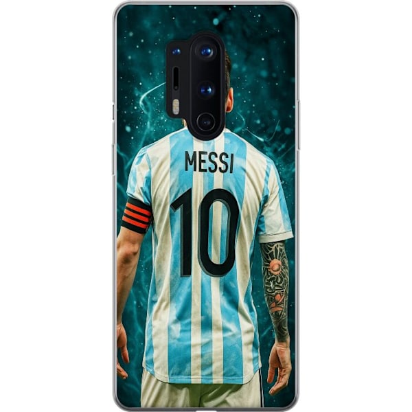 OnePlus 8 Pro Läpinäkyvä kuori Messi