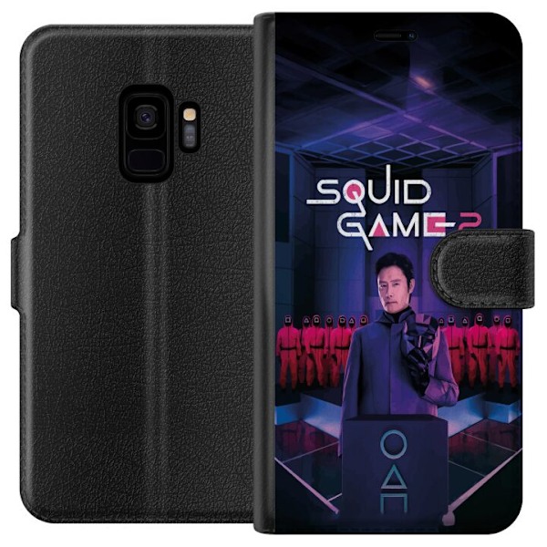 Samsung Galaxy S9 Lompakkokotelo Mustekala Peli 2 - Johtaja