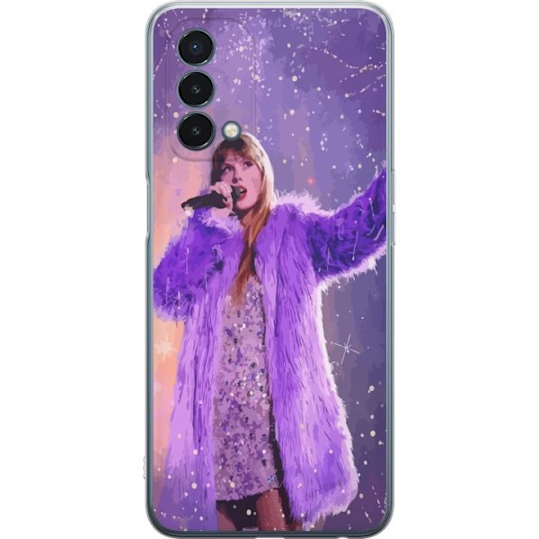 OnePlus Nord N200 5G Läpinäkyvä kuori Taylor Swift