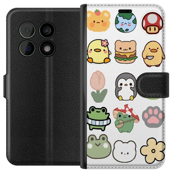 OnePlus 10 Pro Tegnebogsetui Kawaii Friends