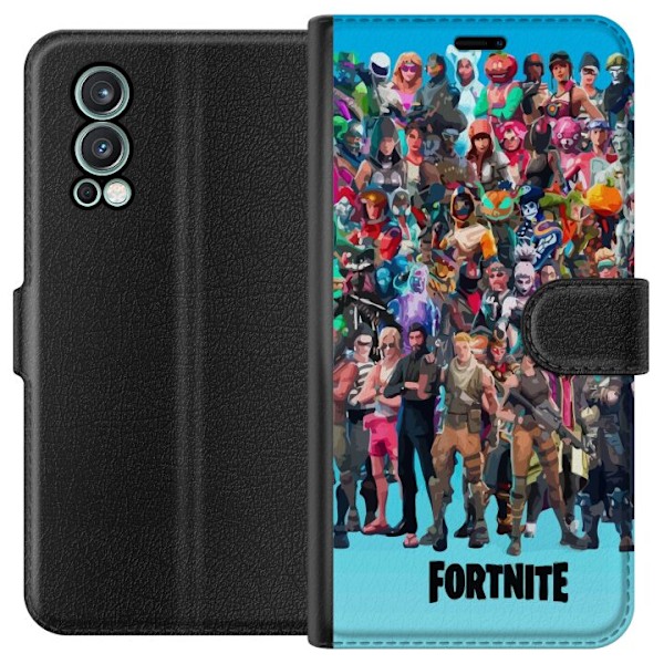 OnePlus Nord 2 5G Tegnebogsetui Fortnite