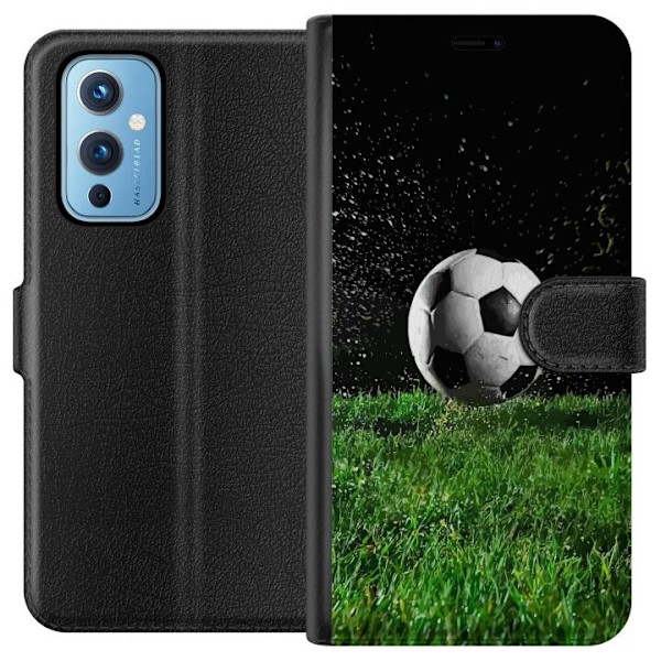 OnePlus 9 Plånboksfodral Fotboll Action