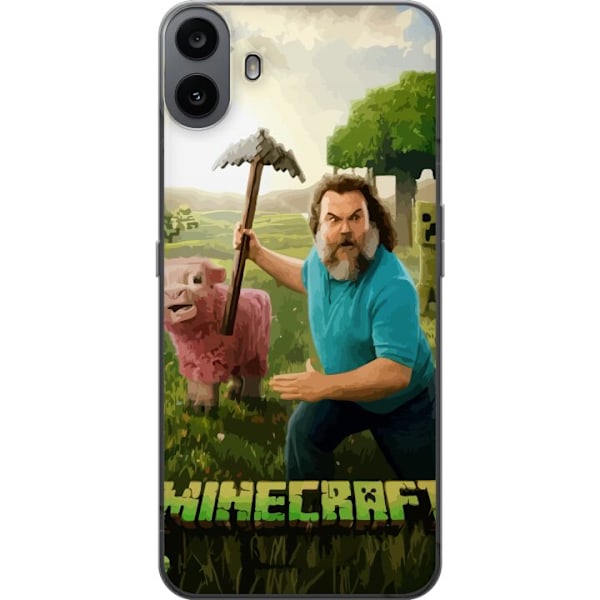 Nothing CMF Phone 1 Läpinäkyvä kuori A Minecraft Movie