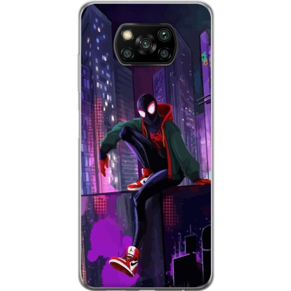 Xiaomi Poco X3 NFC Gennemsigtig cover Fortnite - Spider-Man
