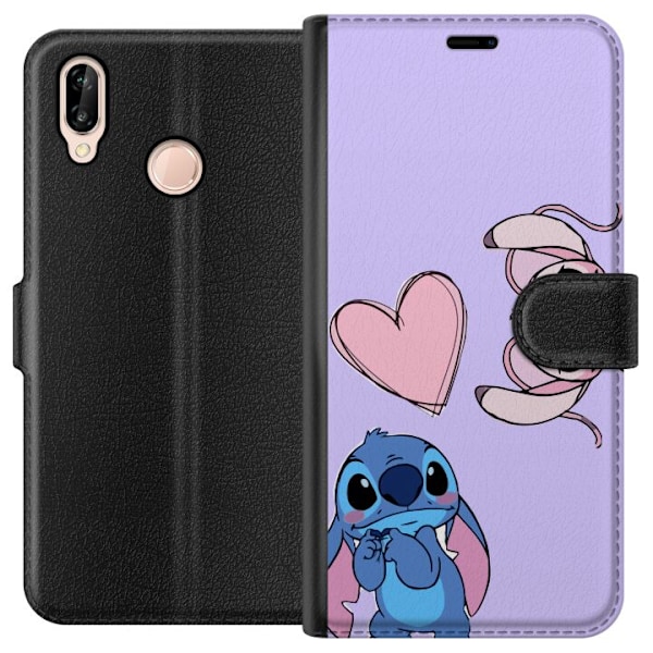 Huawei P20 lite Lompakkokotelo stich