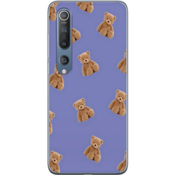 Xiaomi Mi 10 5G Gennemsigtig cover Flyvende bjørne