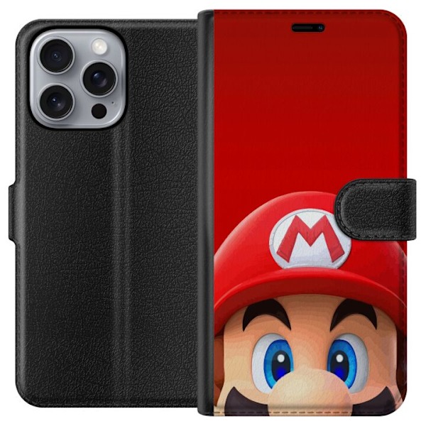 Apple iPhone 16 Pro Max Lommeboketui Super Mario