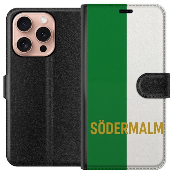 Apple iPhone 16 Pro Plånboksfodral Södermalm – fotboll