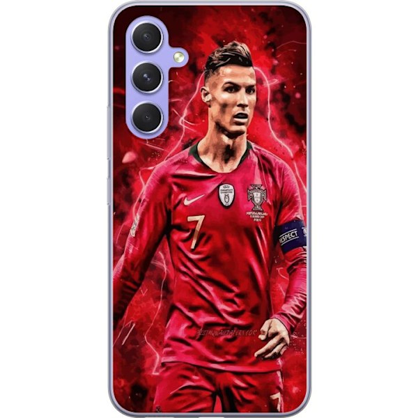 Samsung Galaxy A54 Genomskinligt Skal Ronaldo Skills – CR7 D