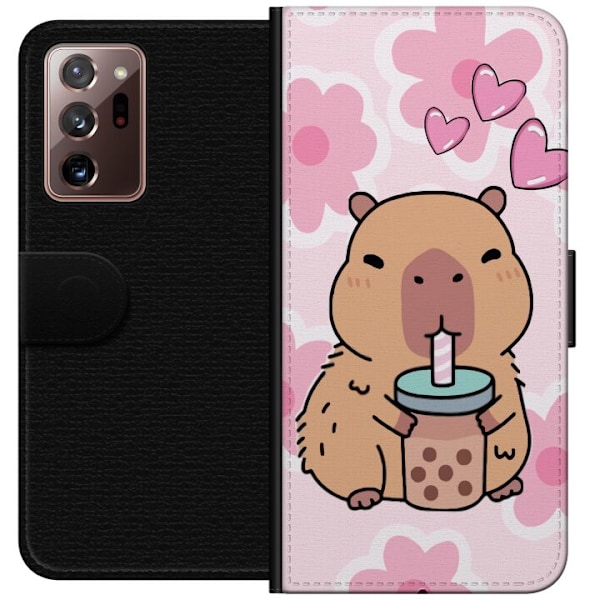Samsung Galaxy Note20 Ultra Plånboksfodral Kawaii Capybara Hj