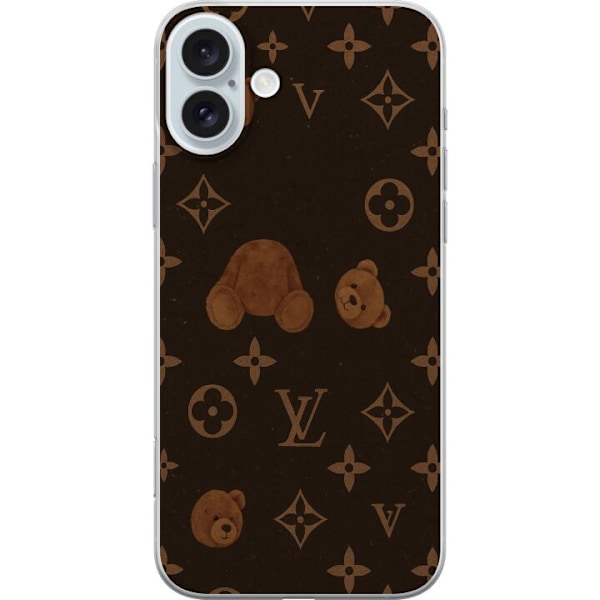 Apple iPhone 16 Plus Genomskinligt Skal Plush Luxe