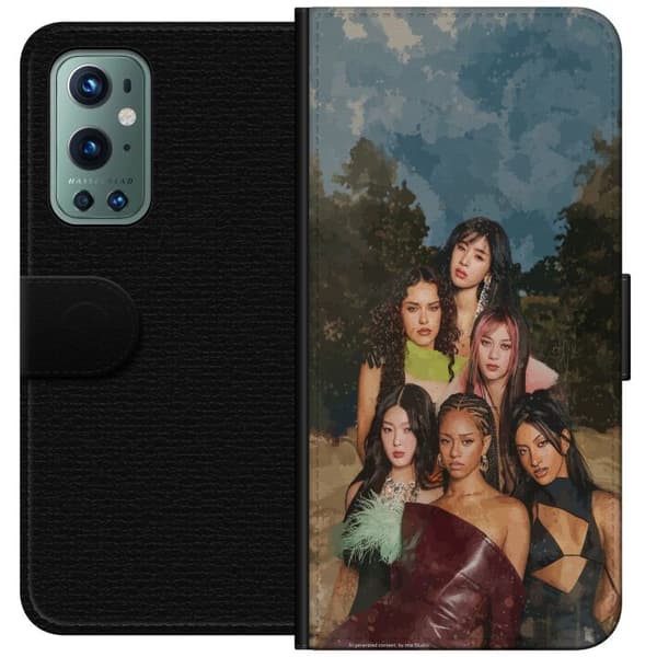 Kompatibel Tegnebogsetui til OnePlus 9 Pro KATSEYE brun