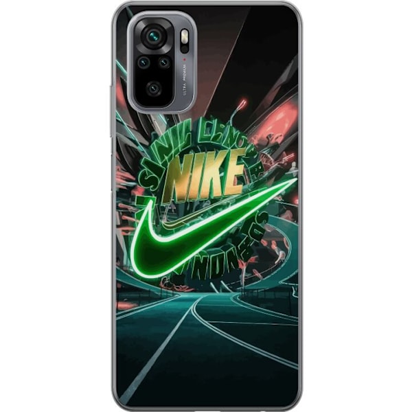 Xiaomi Redmi Note 10S Gjennomsiktig deksel Nike