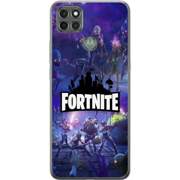 Motorola Moto G9 Power Läpinäkyvä kuori Fortnite