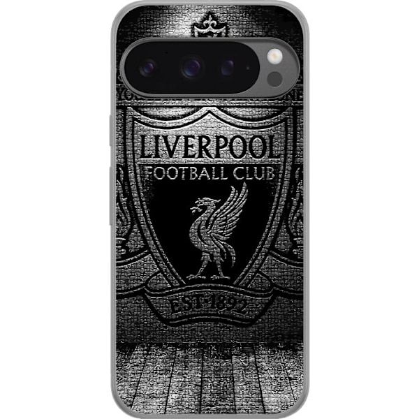 Google Pixel 9 Pro XL Gennemsigtig cover Liverpool FC