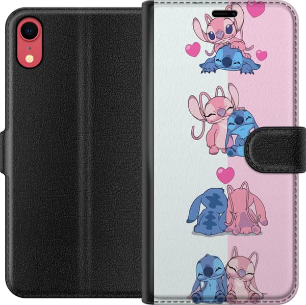 Kompatibelt Lommeboketui til Apple iPhone XR Lilo & Stitch
