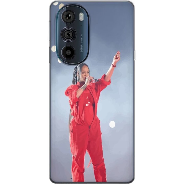 Motorola Edge 30 Pro Genomskinligt Skal Rihanna – Trendsetting Looks & Style