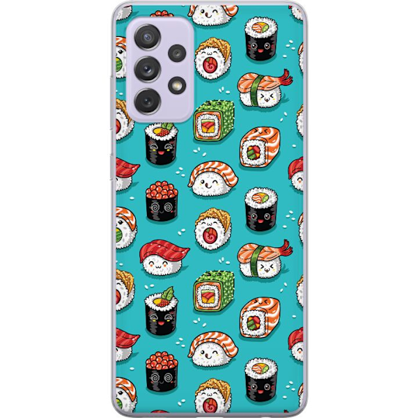 Samsung Galaxy A52s 5G Läpinäkyvä kuori Sushi