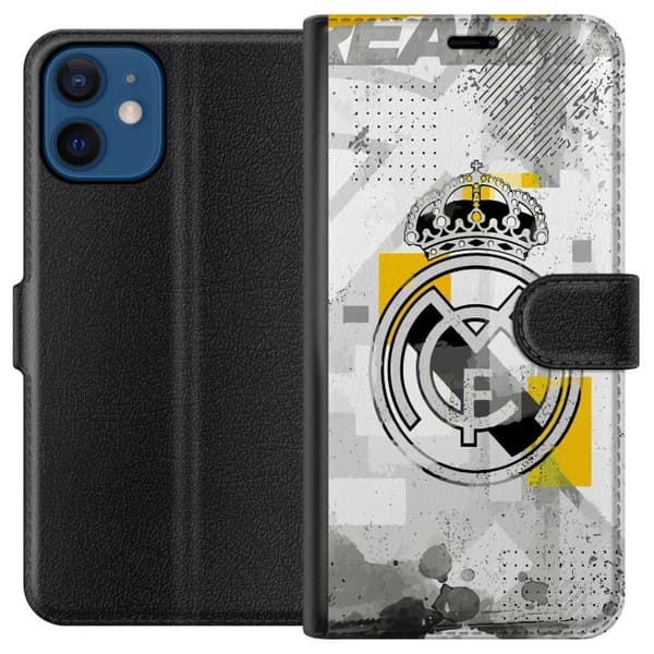 Kompatibelt Plånboksfodral till Apple iPhone 12 mini Real Madrid
