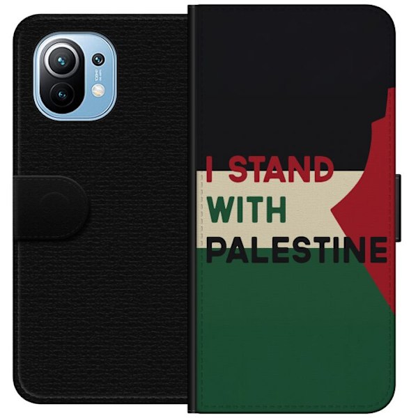 Xiaomi Mi 11 Lommeboketui Stå opp for Palestina - solidaritet