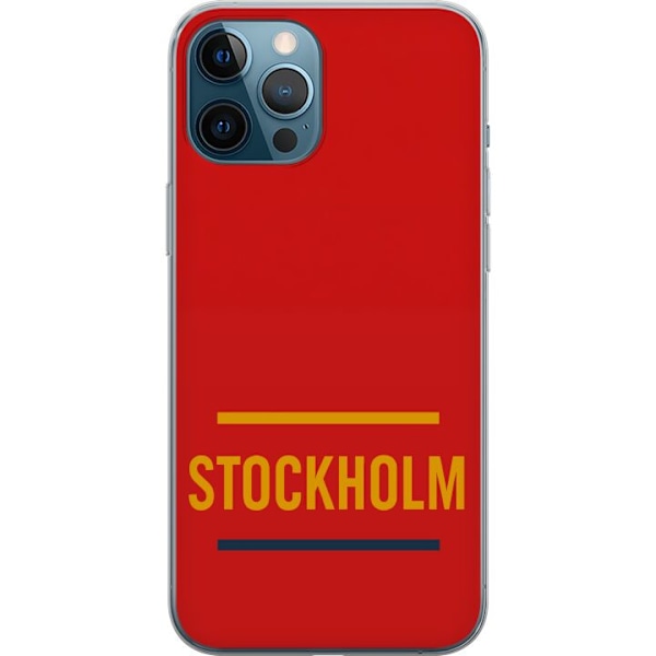 Apple iPhone 12 Pro Max Läpinäkyvä kuori Stockholm – Hockey