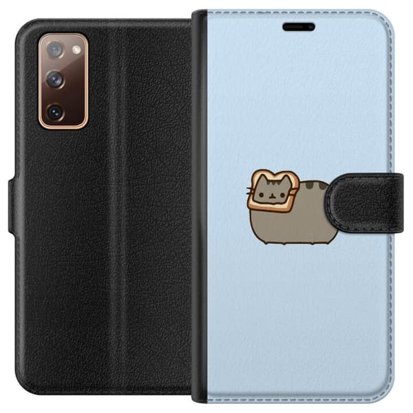 Kompatibelt Plånboksfodral till Samsung Galaxy S20 FE Cat Loaf