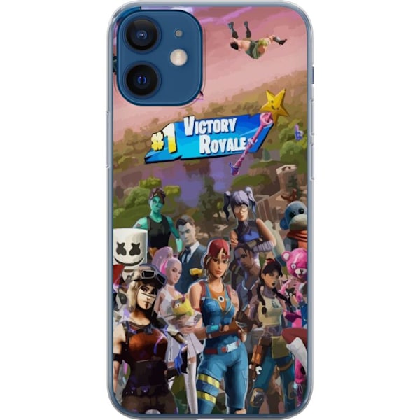 Apple iPhone 12  Läpinäkyvä kuori Fortnite