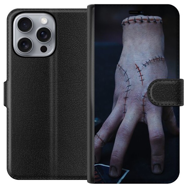 Apple iPhone 16 Pro Max Lommeboketui Wednesday Addams