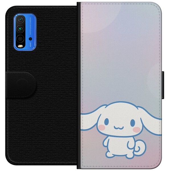 Xiaomi Redmi Note 9 4G Tegnebogsetui Kawaii Sanrio Cinnamonrol