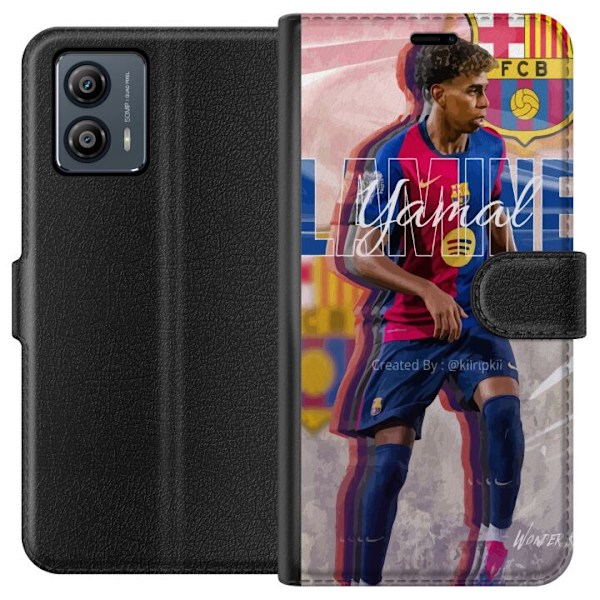 Motorola Moto G53 Plånboksfodral Lamine Yamal FCB