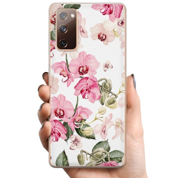 Samsung Galaxy S20 FE TPU Mobilskal Blommor
