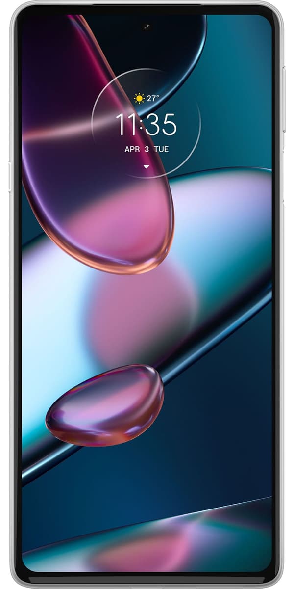 Kompatibelt Mobildeksel til Motorola Edge 30 Pro Rosa strösselmunk rosa