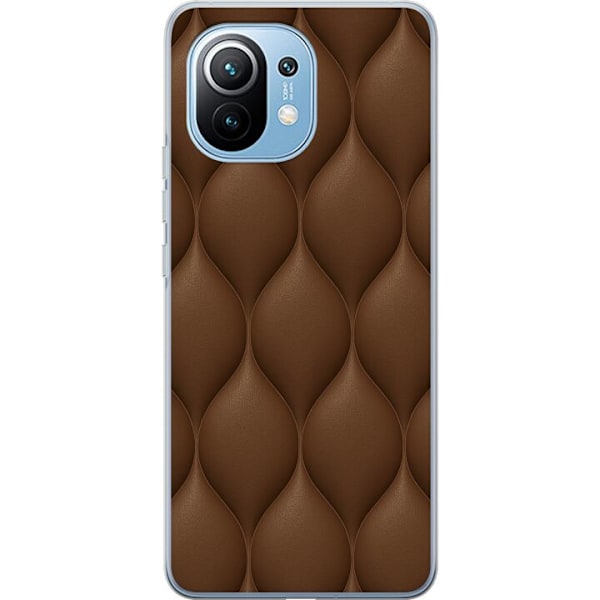 Xiaomi Mi 11 Genomskinligt Skal Cocoa Scales
