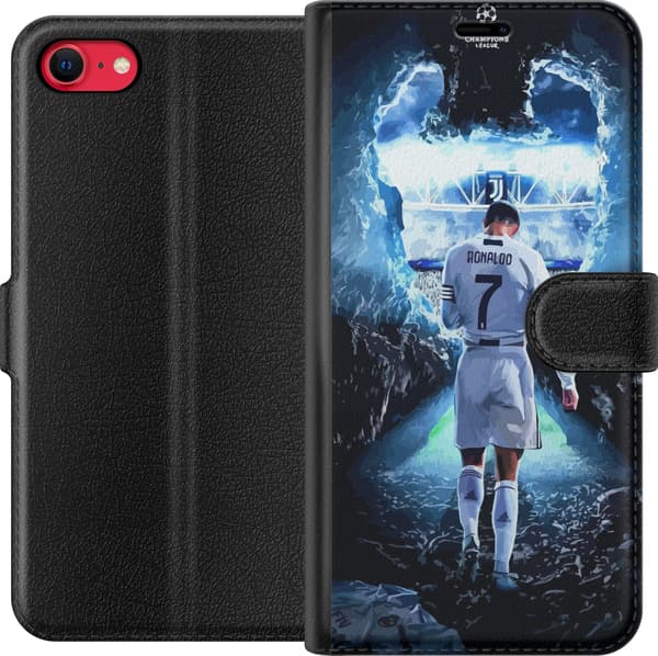 Kompatibel Tegnebogsetui til Apple iPhone 8 Ronaldo