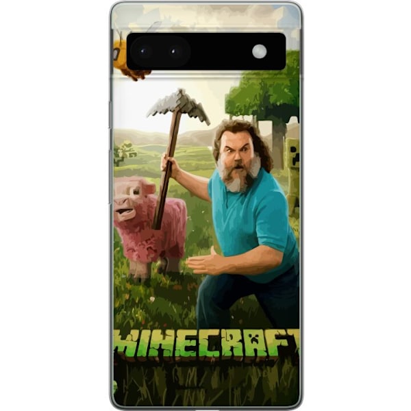 Google Pixel 6a Läpinäkyvä kuori A Minecraft Movie