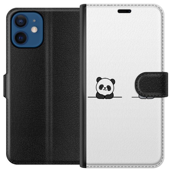 Apple iPhone 12  Lommeboketui Panda Koala