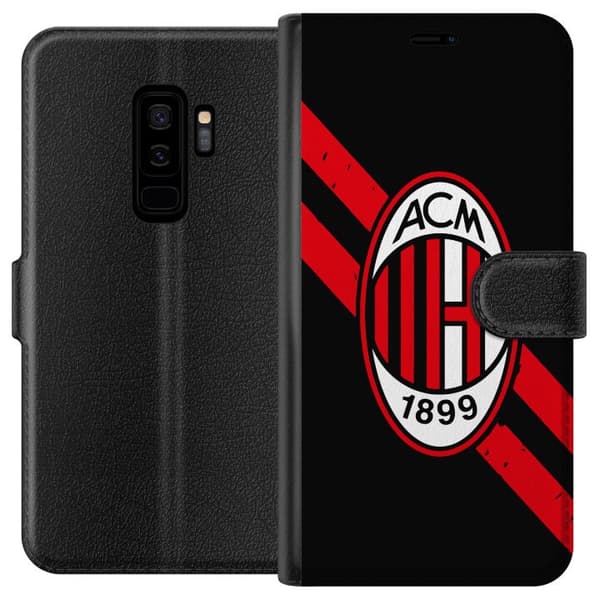 Kompatibel Tegnebogsetui til Samsung Galaxy S9+ AC Milan