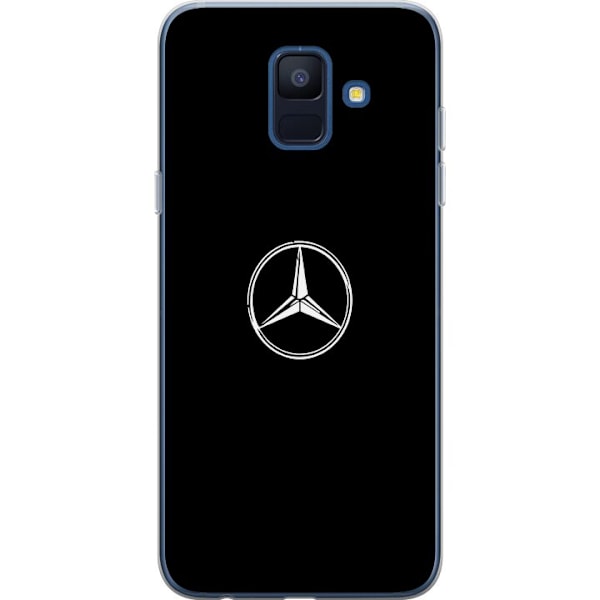 Samsung Galaxy A6 (2018) Läpinäkyvä kuori Mercedes-Benz