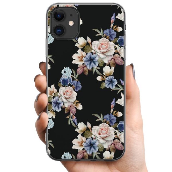 Apple iPhone 11 TPU Mobildeksel Blomster